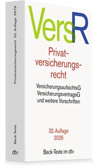 Enlarge image Cover: Privatversicherungsrecht: VersR - dtv