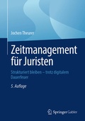 Cover: Zeitmanagement f&uuml;r Juristen - Springer Gabler