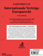 Bild: Internationale Verträge - Europarecht - 76. Ergänzungslieferung - C.H.BECK