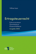 Cover: Ertragsteuerrecht - Erich Schmidt Verlag