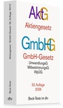 Bild: Aktiengesetz, GmbH-Gesetz: AktG GmbHG - dtv