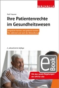 Cover: Ihre Patientenrechte im Gesundheitswesen - Walhalla