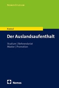 Cover: Der Auslandsaufenthalt - Nomos