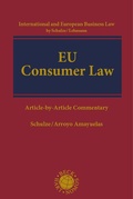 Cover: EU Consumer Law - Nomos