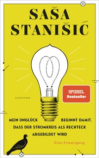 Enlarge image Cover: Mein Unglück beginnt damit, dass der Stromkreis als Rechteck abgebildet wird - Luchterhand Literaturverlag