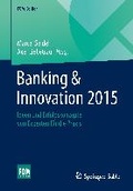 Cover: Banking & Innovation 2015 - Springer Gabler