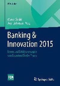 Enlarge image Cover: Banking & Innovation 2015 - Springer Gabler