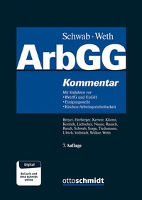 Bild vergrößern Bild: Arbeitsgerichtsgesetz: ArbGG - Otto Schmidt Verlag