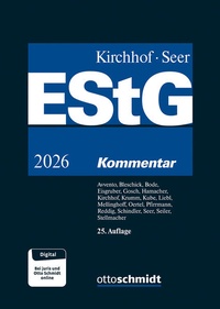 Bild vergrößern Bild: Einkommensteuergesetz (EStG) - Otto Schmidt Verlag