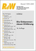 Cover: Die Einkommensteuer-Erkl&auml;rung - Boorberg