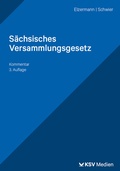 Cover: S&auml;chsisches Versammlungsgesetz - KSV Medien