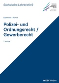 Cover: Polizei- und Ordnungsrecht/Gewerberecht (SL 9) - KSV Medien