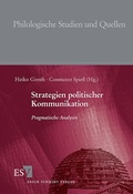 Cover: Strategien politischer Kommunikation - Erich Schmidt Verlag