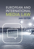 Cover: European and International Media Law - Cambridge University Press