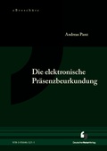 Cover: Elektronische Pr&auml;senzbeurkundung - eBrosch&uuml;re (PDF) - Deutscher Notarverlag