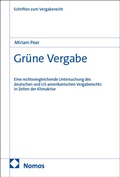 Cover: Gr&uuml;ne Vergabe - Nomos