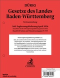 Cover: Gesetze des Landes Baden-W&uuml;rttemberg - 160. Erg&auml;nzungslieferung - C.H.BECK