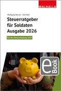 Cover: Steuerratgeber f&uuml;r Soldaten - Ausgabe 2026 - Walhalla