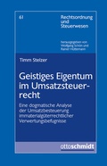 Cover: Geistiges Eigentum im Umsatzsteuerrecht - Otto Schmidt Verlag