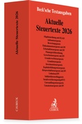 Cover: Aktuelle Steuertexte 2026 - C.H.BECK