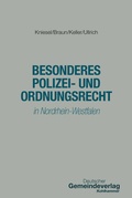 Cover: Besonderes Polizei- und Ordnungsrecht - Deutscher Gemeindeverlag
