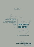 Cover: Gemeindeverfassungsrecht f&uuml;r Schleswig-Holstein - Deutscher Gemeindeverlag