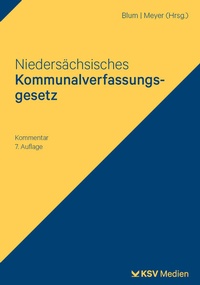 Bild vergrößern Bild: Niedersächsisches Kommunalverfassungsgesetz (NKomVG) - KSV Medien