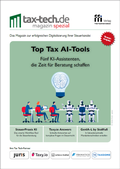 Cover: Tax Tech-Magazin Spezial 2/25: Top Tax AI Tools - FFI-Verlag