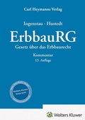 Cover: ErbbauRG - Carl Heymanns Verlag
