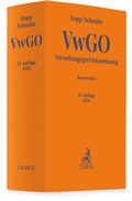 Cover: Verwaltungsgerichtsordnung: VwGO - C.H.BECK