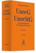 Cover: Umwandlungsgesetz, Umwandlungssteuergesetz: UmwG, UmwStG - C.H.BECK