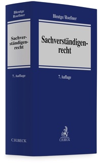 Enlarge image Cover: Sachverständigenrecht - C.H.BECK