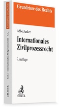 Cover: Internationales Zivilprozessrecht - C.H.BECK