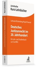Cover: Deutsches Justizunrecht im 20. Jahrhundert - C.H.BECK
