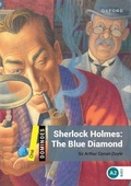 Cover: Dominoes: Level 1: Sherlock Holmes: The Blue Diamond - Oxford University Press