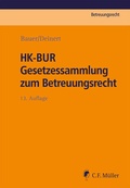 Cover: HK-BUR Gesetzessammlung zum Betreuungsrecht - C.F. M&uuml;ller
