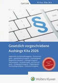 Bild: Gesetzlich vorgeschriebene Aush&auml;nge Kita 2026 - Carl Link Verlag