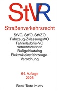Cover: Stra&szlig;enverkehrsrecht: StVR - dtv