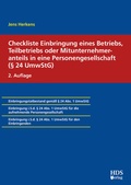 Cover: Checkliste Einbringung eines Betriebs, Teilbetriebs oder Mitunternehmeranteils in eine Personengesellschaft (&sect; 24 UmwStG) - HDS