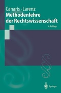 Cover: Methodenlehre der Rechtswissenschaft - Springer