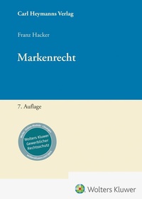 Enlarge image Cover: Markenrecht - Carl Heymanns Verlag