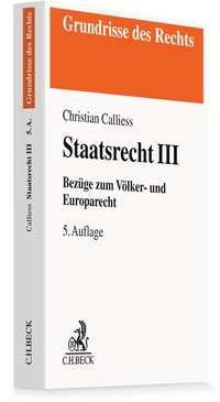 Enlarge image Cover: Staatsrecht III - C.H.BECK
