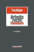 Cover: Arbeitsrecht Handbuch - Otto Schmidt Verlag