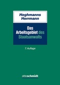 Cover: Das Arbeitsgebiet des Staatsanwalts - Otto Schmidt Verlag