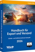 Cover: Handbuch f&uuml;r Export und Versand - ecomed Storck
