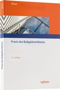 Bild: Praxis des Bu&szlig;geldverfahrens - Rehm