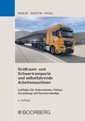 Cover: Gro&szlig;raum- und Schwertransporte und selbstfahrende Arbeitsmaschinen - Boorberg