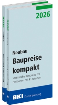 Bild vergrößern Bild: BKI Baupreise kompakt 2026 - Kombi-Paket Neubau + Altbau - Rudolf Müller Verlag