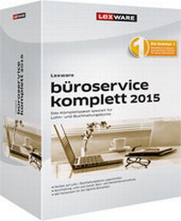 Abbildung von: Lexware büroservice komplett Einzelplatz 2015 - Haufe-Lexware