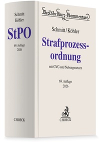 Bild: Strafprozessordnung: StPO - C.H.BECK